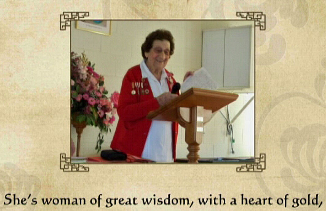 Receiving latest Redcross Award